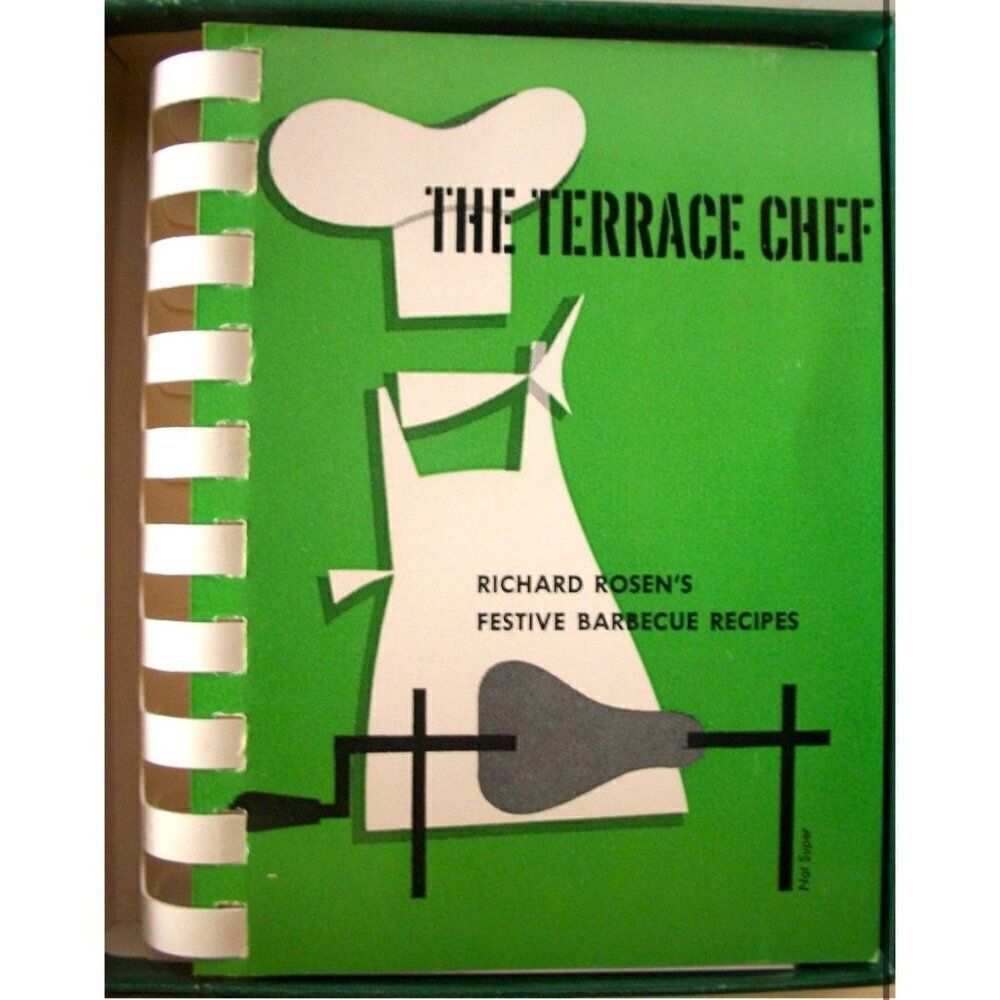 Vintage The Terrance chef Richard Rosen Festival Barbecue Recipes